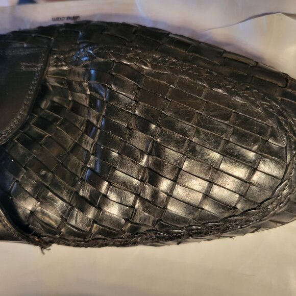 Bally Giustino black woven loafers size 42/8.5 - Picture 5 of 7